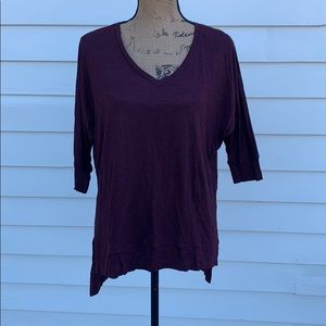 Tresics high low slit top S